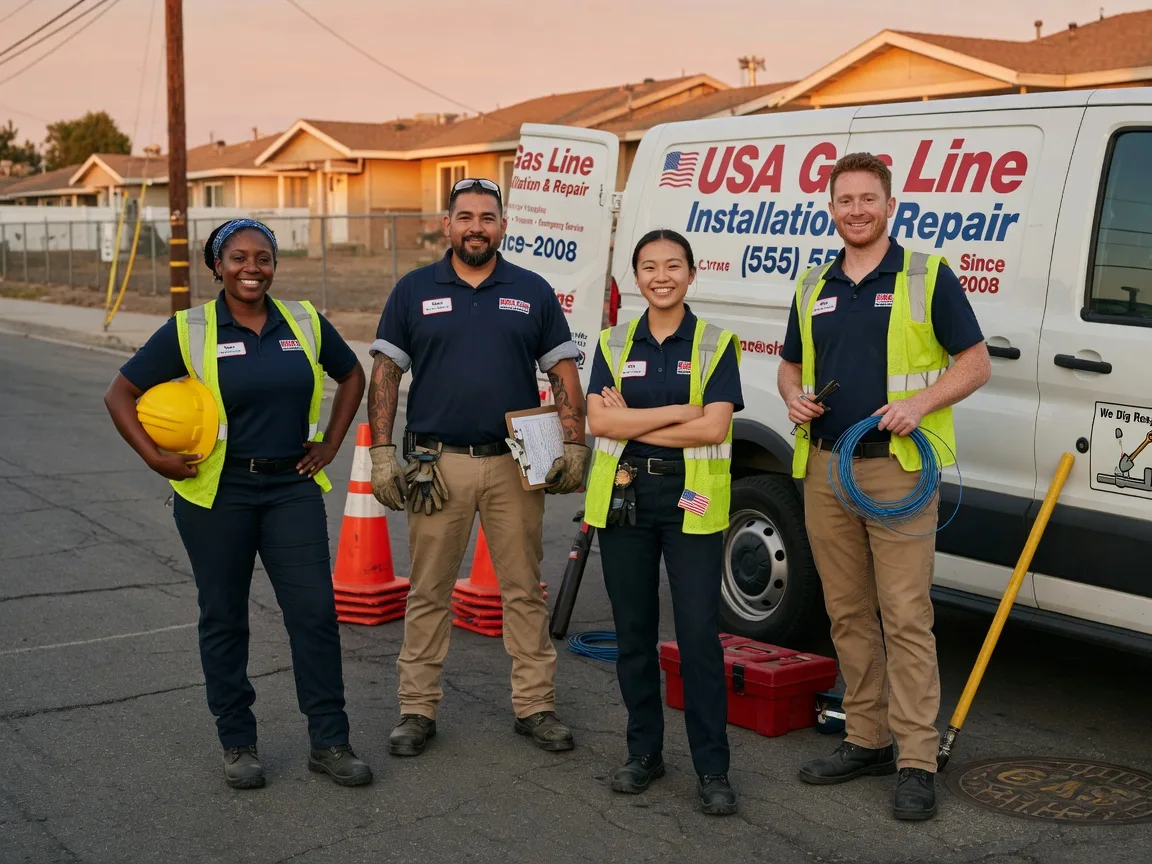 Gas Line Installation company in Washington